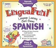 Cover of: Linguafun!: Spanish Language Learning Card Games (Linguafun! CD and Card Games)