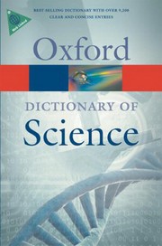 Cover of: A dictionary of science