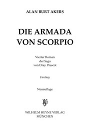 Cover of: Die Armada von Scorpio by Kenneth Bulmer