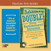 Cover of: Double Your Retirement Income
