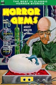 Cover of: Horror Gems, Vol. Three:  August Derleth and others