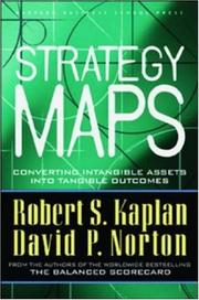 Cover of: Strategy Maps by Robert S. Kaplan, David P. Norton