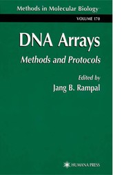 Cover of: DNA arrays: methods and protocols