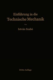 Cover of: Einführung in die Technische Mechanik: Nach Vorlesungen