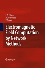 Cover of: Electromagnetic field computation by network methods