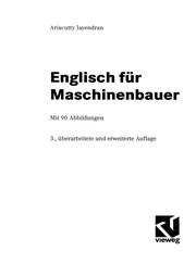 Cover of: Englisch für Maschinenbauer