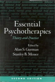 Cover of: Essential psychotherapies: theory and practice