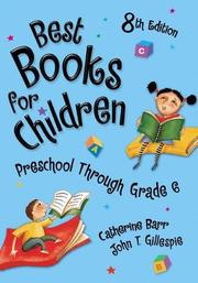 Cover of: Best books for children: preschool through grade 6.