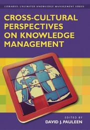 Cross-cultural perspectives on knowledge management