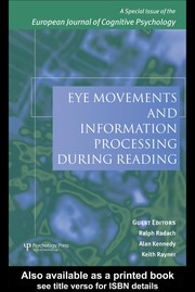 Cover of: Eye movements and information processing during reading