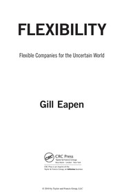 Cover of: Flexibility: flexible companies for the uncertain world