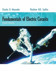 Cover of: Fundamentals of electric circuits by Charles K. Alexander