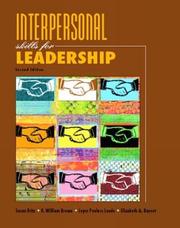 Cover of: Interpersonal Skills for Leadership (2nd Edition)