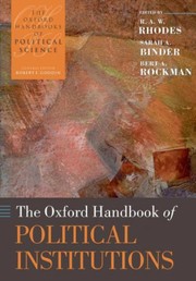Cover of: The Oxford handbook of political institutions