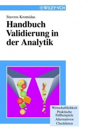 Cover of: Handbuch Validierung in der Analytik