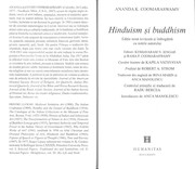 Cover of: Hinduism şi Budism