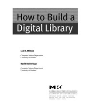 How to build a digital library by I. H. Witten
