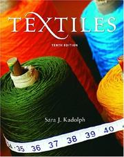 Textiles by Sara J. Kadolph, Anna L. Langford