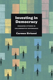 Cover of: Investing in democracy by Carmen Sirianni