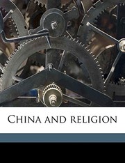Cover of: China and religion