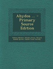 Cover of: Abydos ... - Primary Source Edition