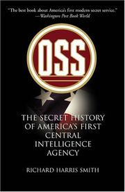 Cover of: OSS by Richard Harris Smith
