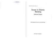 Issues in Islamic banking by Muhammad Nejatullah Siddiqi