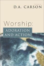 Cover of: Worship: Adoration and Action