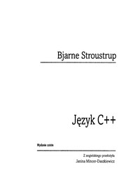 Cover of: Język C++