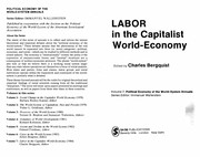 Cover of: Labor in the capitalist world-economy by edited by Charles Bergquist.