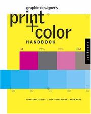 Cover of: Graphic designer's print and color handbook