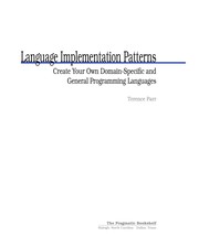 Language implementation patterns by Terence Parr