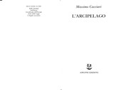 L' arcipelago by Massimo Cacciari