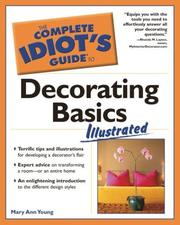 Cover of: The Complete Idiot's Guide to Decorating Basics Illustrated