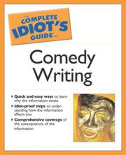 Cover of: Complete idiot's guide to comedy writing