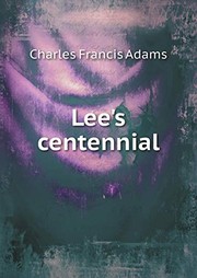 Cover of: Lee's centennial