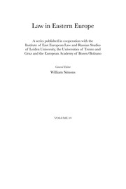Cover of: Law in Medieval Russia