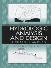 Cover of: Hydrologic Analysis and Design (2nd Edition) by Richard H. McCuen