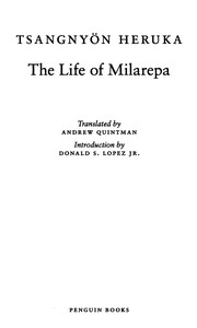 The life of Milarepa by Tsang Nyön Heruka
