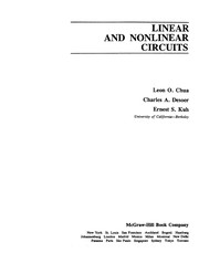 Cover of: Linear and nonlinear circuits