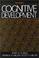 Cover of: Cognitive development