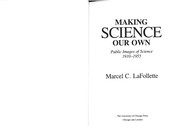 Cover of: Making science our own