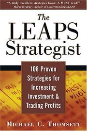 Cover of: The LEAPS Strategist: 108 Proven Strategies for Increasing Investment & Trading Profits