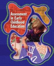 Cover of: Assessment in early childhood education