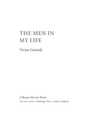 Cover of: The men in my life
