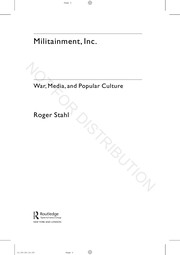 Cover of: Militainment, Inc. by Roger Stahl