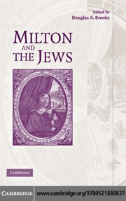 Cover of: Milton and the Jews
