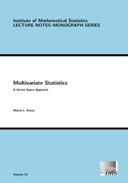 Multivariate statistics by Morris L. Eaton