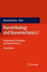 Cover of: Nanotribology and nanomechanics
