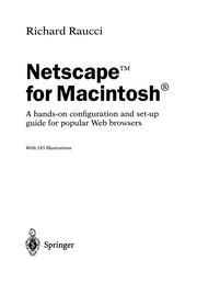 Cover of: Netscape for Macintosh: a hands-on configuration and set-up guide for popular Web browsers